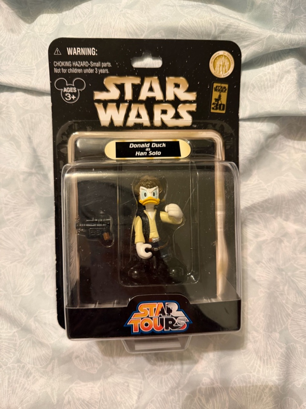 Star Wars x Donald Duck "Han Solo" Figure - Black & Yellow